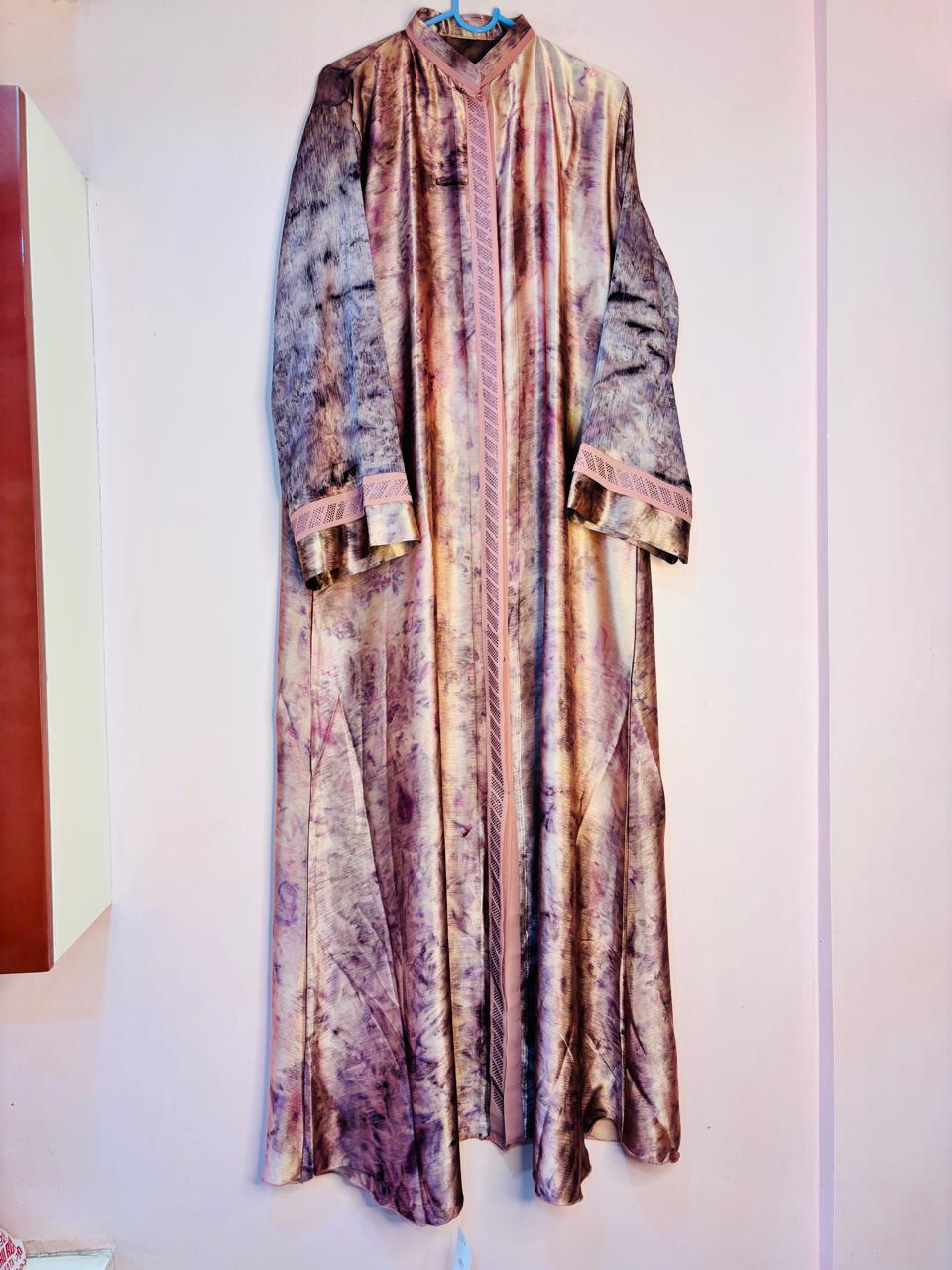 Satin Modest Hijab Dress
